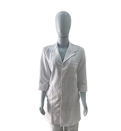 Feminino 3/4 Gabardine