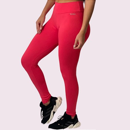 Legging Empina Bumbum Action Vermelho