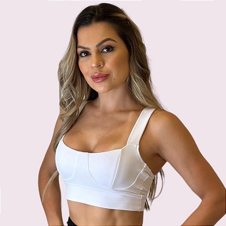 Top Paola Suplex Branco