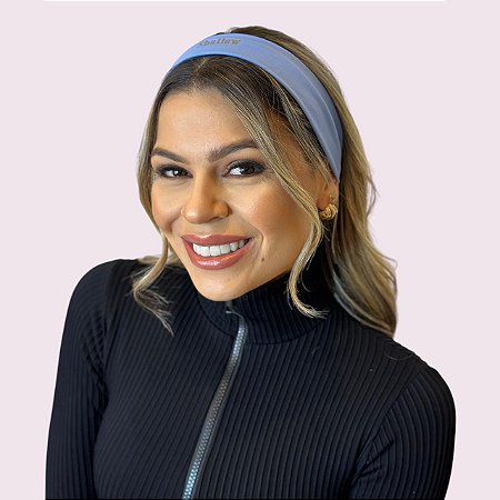 Faixa de Cabelo Suplex Azul Candy