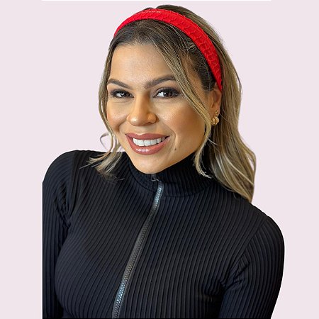 Faixa de Cabelo Access Vermelho