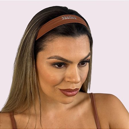 Faixa de Cabelo Suplex Terracota