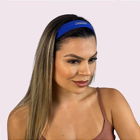 Faixa de Cabelo Suplex Azul