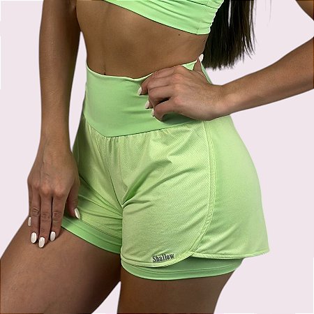 Shorts Dry Fit Verde Pixy