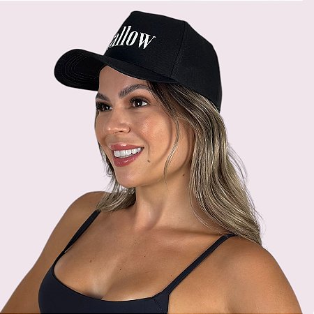 Boné Shallow Preto