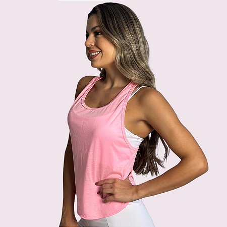 Regata Valentina Podrinha Rosa Neon