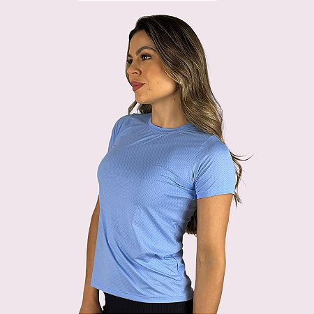 Baby Look Dry Fit Azul Candy