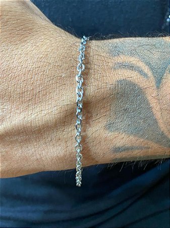 PULSEIRA CARTIER AÇO INOX