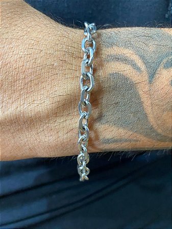 PULSEIRA CARTIER AÇO INOX