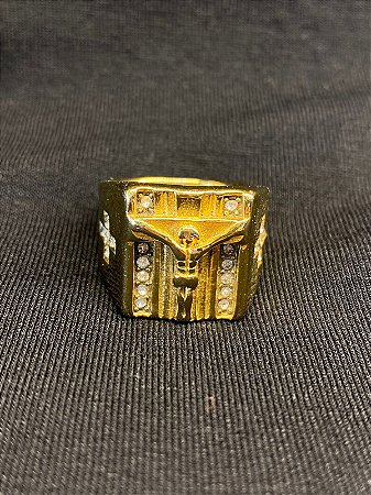 DEDEIRA CRUZ CRAVEJADA BANHADA A OURO 18K
