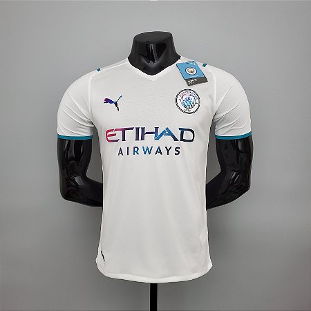 Camisa Versão Jogador Manchester City fora 21/22