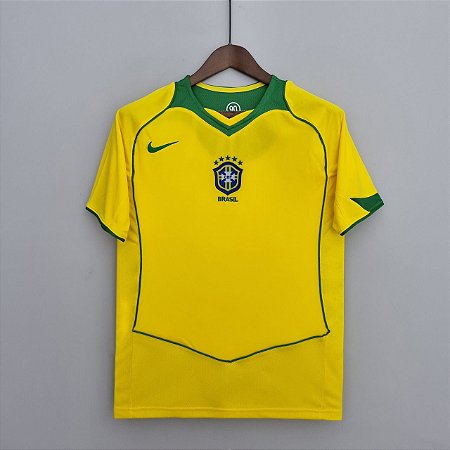 Camisa Brasil Retrô 04/06 Home