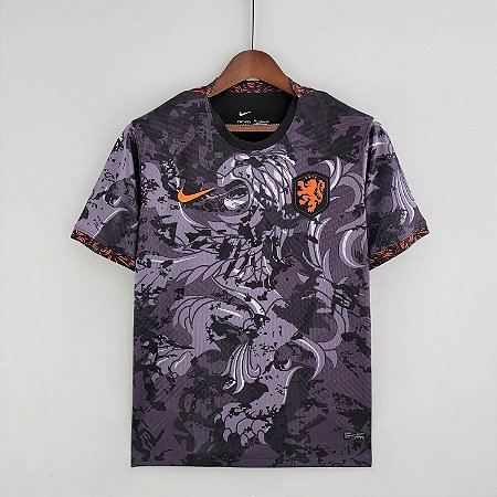 Camisa Holanda Edição Especial Black 22/23 - Jogador