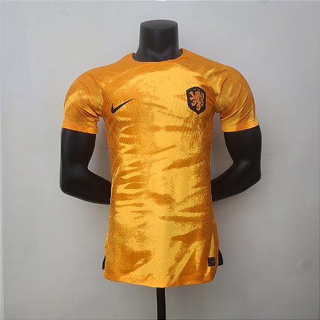 Camisa Holanda casa versão jogador COPA DO MUNDO 2022