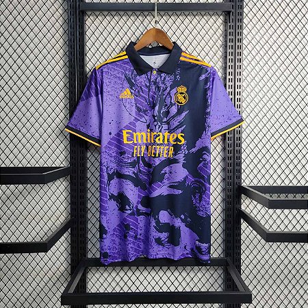 Camisa do Real Madrid edição especial roxa 2023 - Shop Futebol