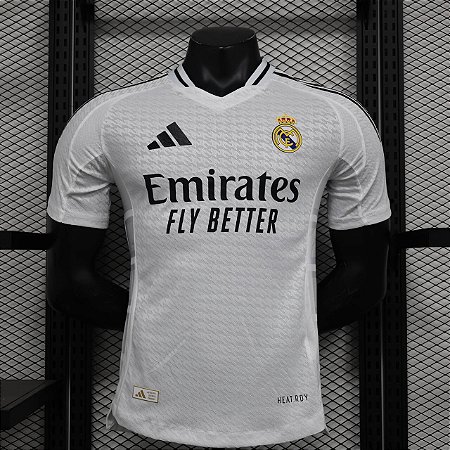 Camisa do Real Madrid casa 2024 (versão jogador)