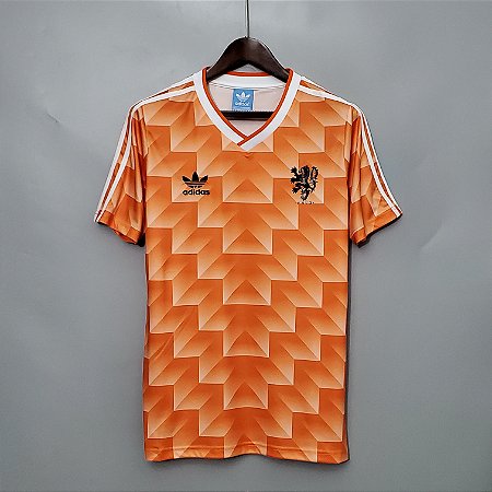 Camisa Holanda Retrô 1998 Home