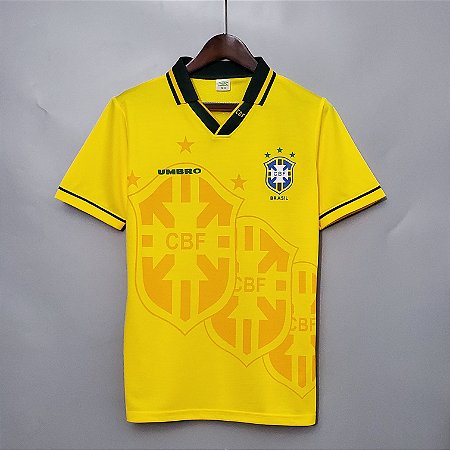 Camisa Brasil Retrô 93/94 Home - Shop Futebol