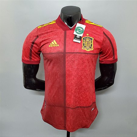 Camisa Versao Jogador Espanha 20 21 Shop Futebol