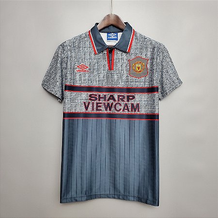 Camisa Manchester United Retrô 95/96 Away - Shop Futebol