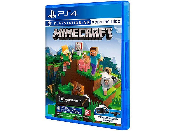 Jogo Minecraft (Starter Collection) - PS4 - Smart Games