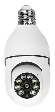 Camera Ip Segurança Lampada Panoramica Wifi Espia C/rastreio - Zuum As  Melhores Soluções em Segurança