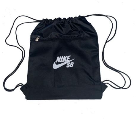 Bolsa De Costas Mochila Com Cordão Feminina Masculina Nike Nylon Saco  EcoBag Impermeável - Bonete Imports