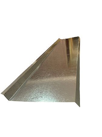 Rufo Externo Galvanizado Corte 20, 8 Metros Mais Parafusos