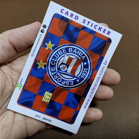 CARD STICKER - BAHIA