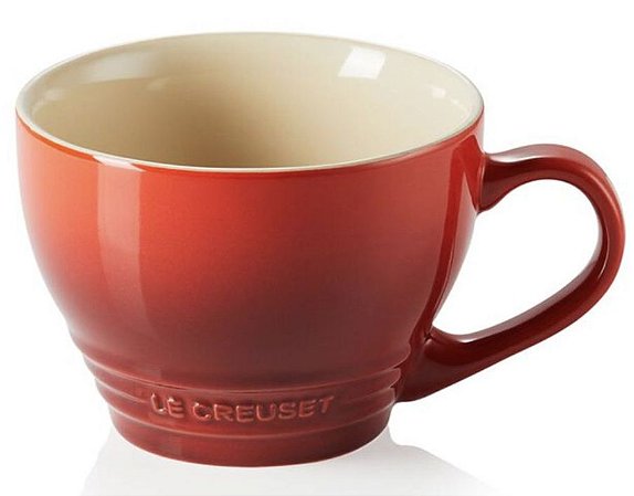 Caneca Bistrô 400ml Vermelho