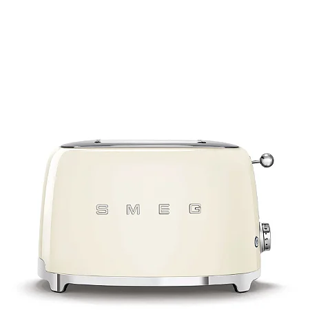 Torradeira 2 fatias Smeg, Anni 50, Creme, 220V