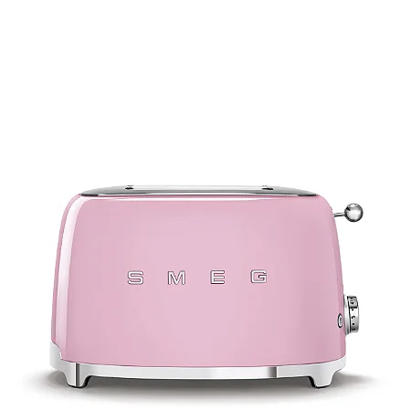 Torradeira 2 fatias Smeg, Anni 50, Rosa, 220V