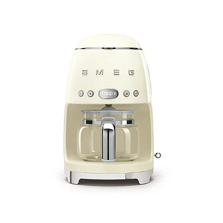 Máquina de Café de Filtro Smeg 1.4 l, Anni 50, Creme, 220V