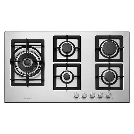 Cooktop 5 bocas 90 cm  Quadratto