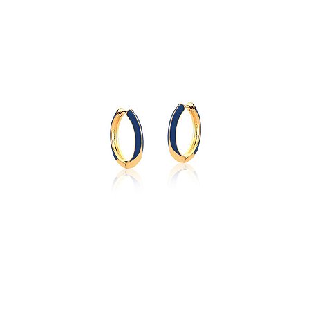 Brinco Argola com Detalhe Esmaltado (com variações)