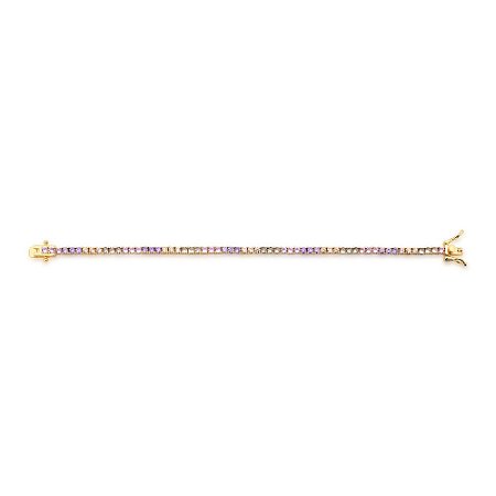 Pulseira Riviera Slim Rainbow (4 garras)