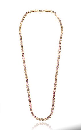 Colar Riviera Bolinhas Rainbow