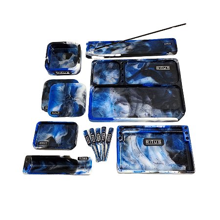 Kit Ritual Completo Marbled Blue
