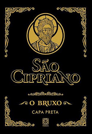 LIVRO DE SÃO CIPRIANO CAPA PRETA CONSAGRADO NA QUIMBANDA LUCIFERIANA