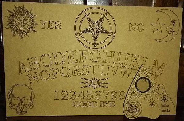 TABULEIRO LUCIFERIANO OUIJA CONSAGRADO