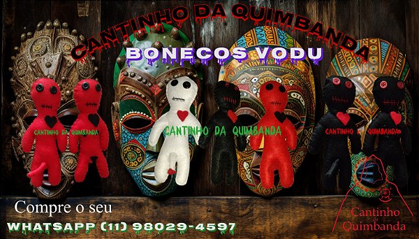 Boneco De Quimbanda Voodoo Homem