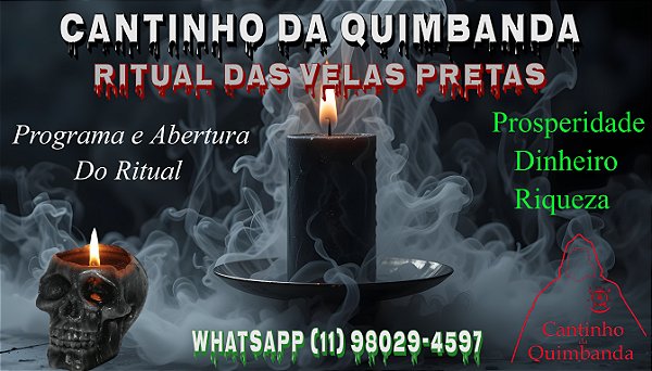 RITUAL LUCIFERIANO DAS VELAS PRETAS
