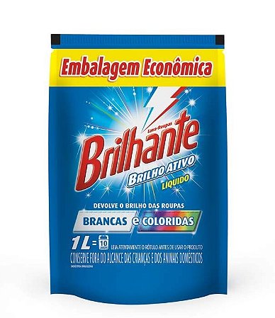 Resultado de imagem para brilhante 1L embalagem