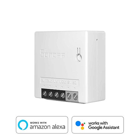 Sonoff Mini R2 DIY Compatível com Alexa e Google Assistant