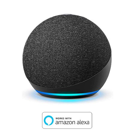 Echo Dot (4ª Geração) Preta: Smart Speaker com Alexa