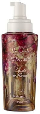 MAHOGANY SABONETE MOUSSE TARDE NA TOSCANA 350ML