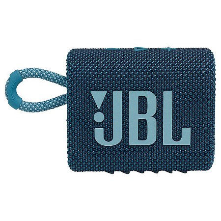 Caixa de som JBL GO 3 portátil - Azul