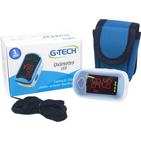 Oxímetro LED - G-Tech