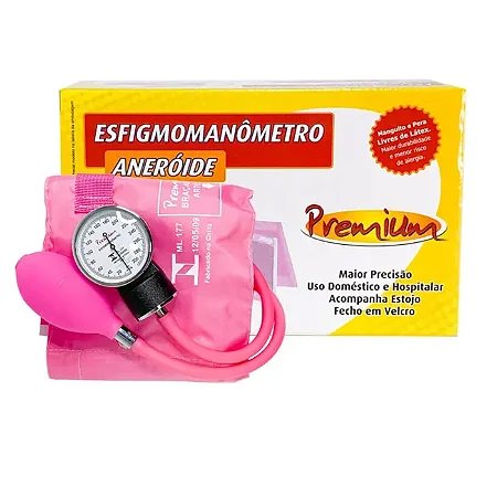 Esfigmomanômetro Aneroide - Premium