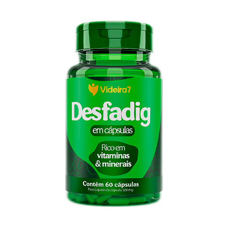Desfadig Suplemento 500mg -  60 Cápsulas - VIDEIRA7